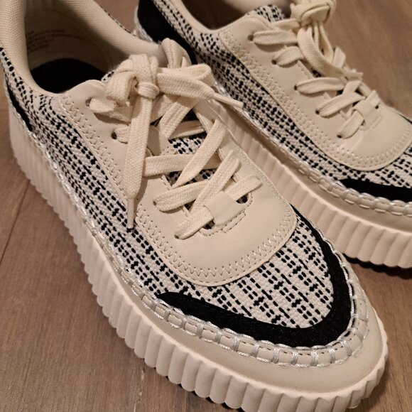 dolce vita Dolen Tweed Sneakers (Size 10) - Picture 3 of 5